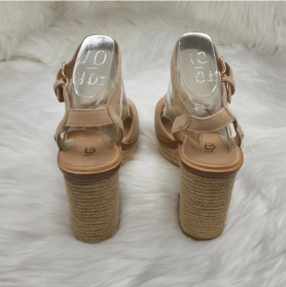 UGG Laynce Wedge Sandal Bronzer - Picture 11 of 16